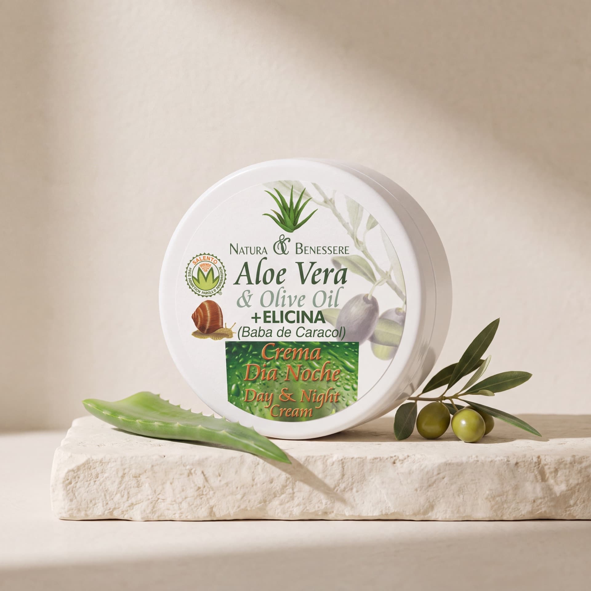 Crème visage Aloe Vera + Elicina